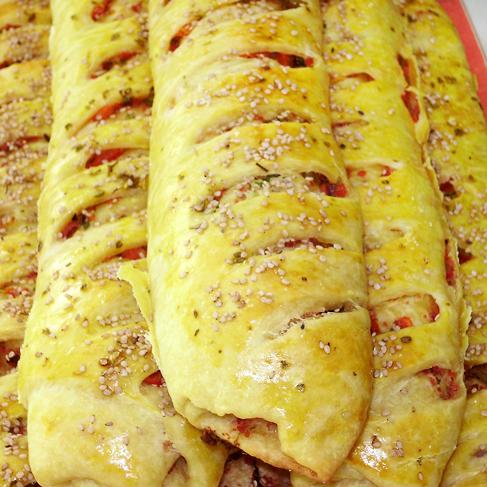 Pão de escarola e linguiça Cofril